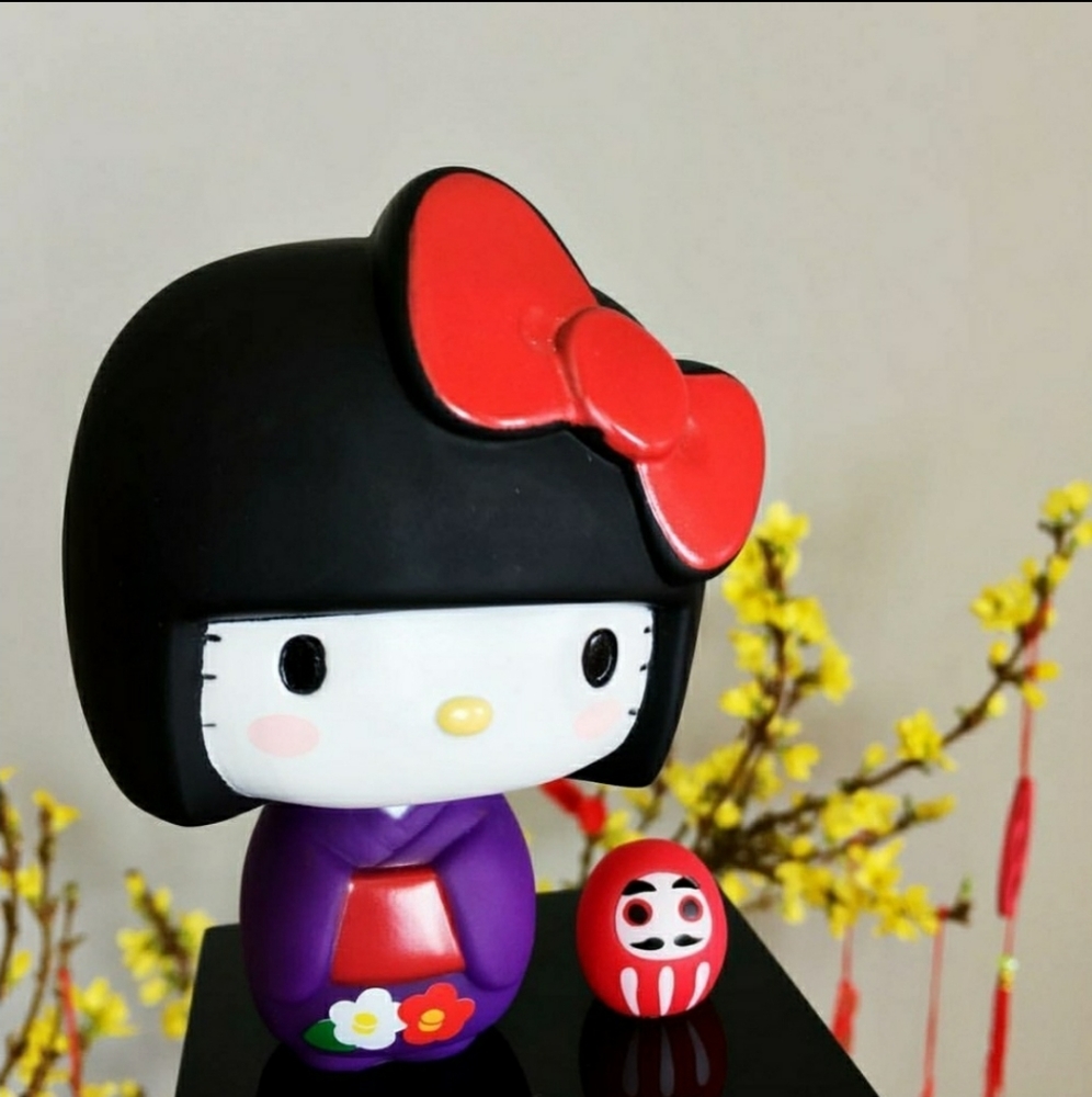 COPY - Hello Kitty Kokeshi Bobblehead